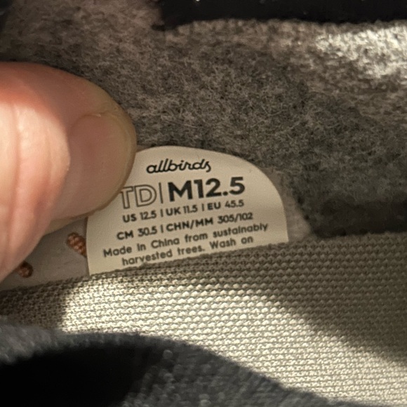 Allbirds Mens Tree Dasher Terra (Grey Sole) Running Shoes - Picture 5 of 6